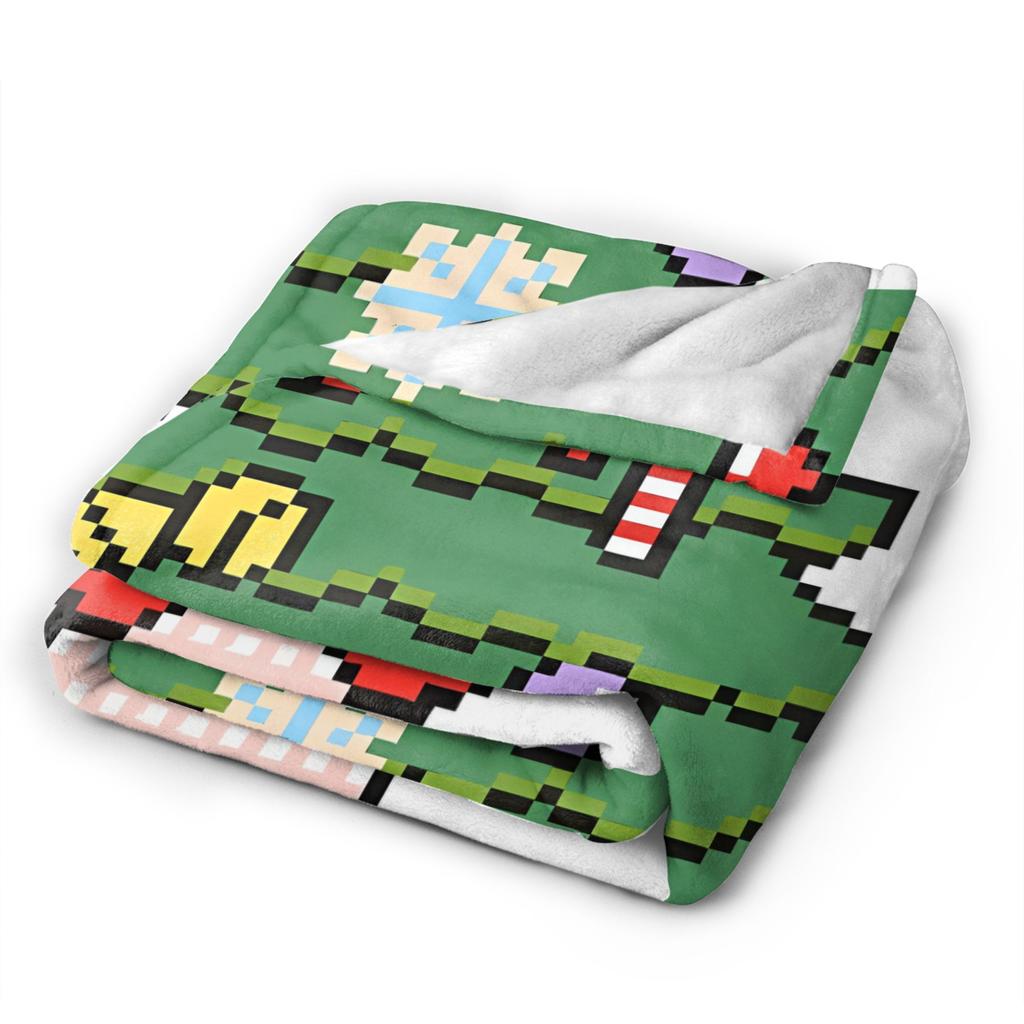New Year Plaid & Pattern Plush Blanket Boy Girl Flannel Throw Blanket For Couch Bed Super Soft Design Quality Bedspread Gift