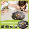 Веревочные головоломки Цветная витая веревка Сортировочная настольная игра Головоломка Игрушка для развития мелкой моторики Дорожная игра для детей от 3 лет
