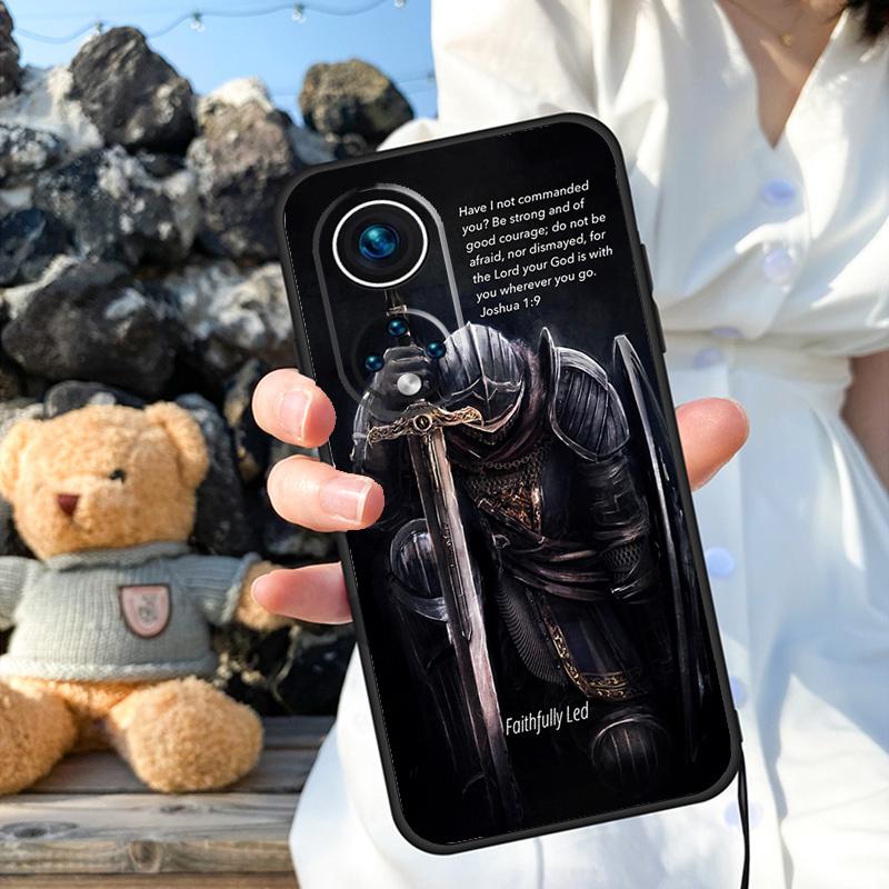 Christian Templar Knights Case For Honor X9b X8b X8 X9 X6a X7a X8a X9a Honor Magic 6 5 Pro 50 70 90 Lite Back Cover