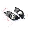 Led Bumper Fog Lights W/ Cover For Benz C230 C300 C350