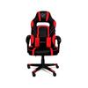 Gaming Chair - PHOENIX - Trophy - Black/Red - Padded Fabric - Height Adjustable
