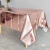 Disposable Rectangle Clean Table Cloth Waterproof Table Easy Cover Solid Color Tear-Resistant Party To Dining Table Protector Cover