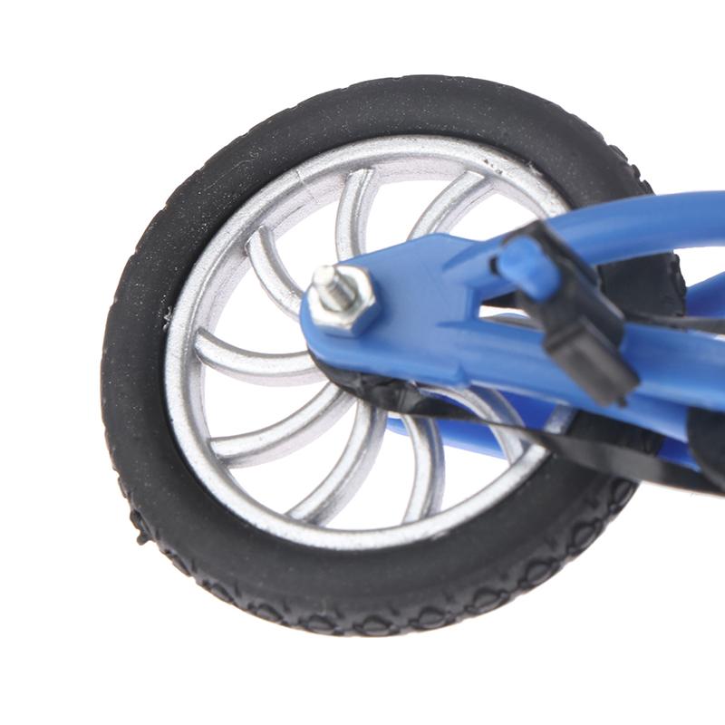 Retro Mini Finger Bicycle Assembly Bike Model Toys Gift Toys Model Mini Portable