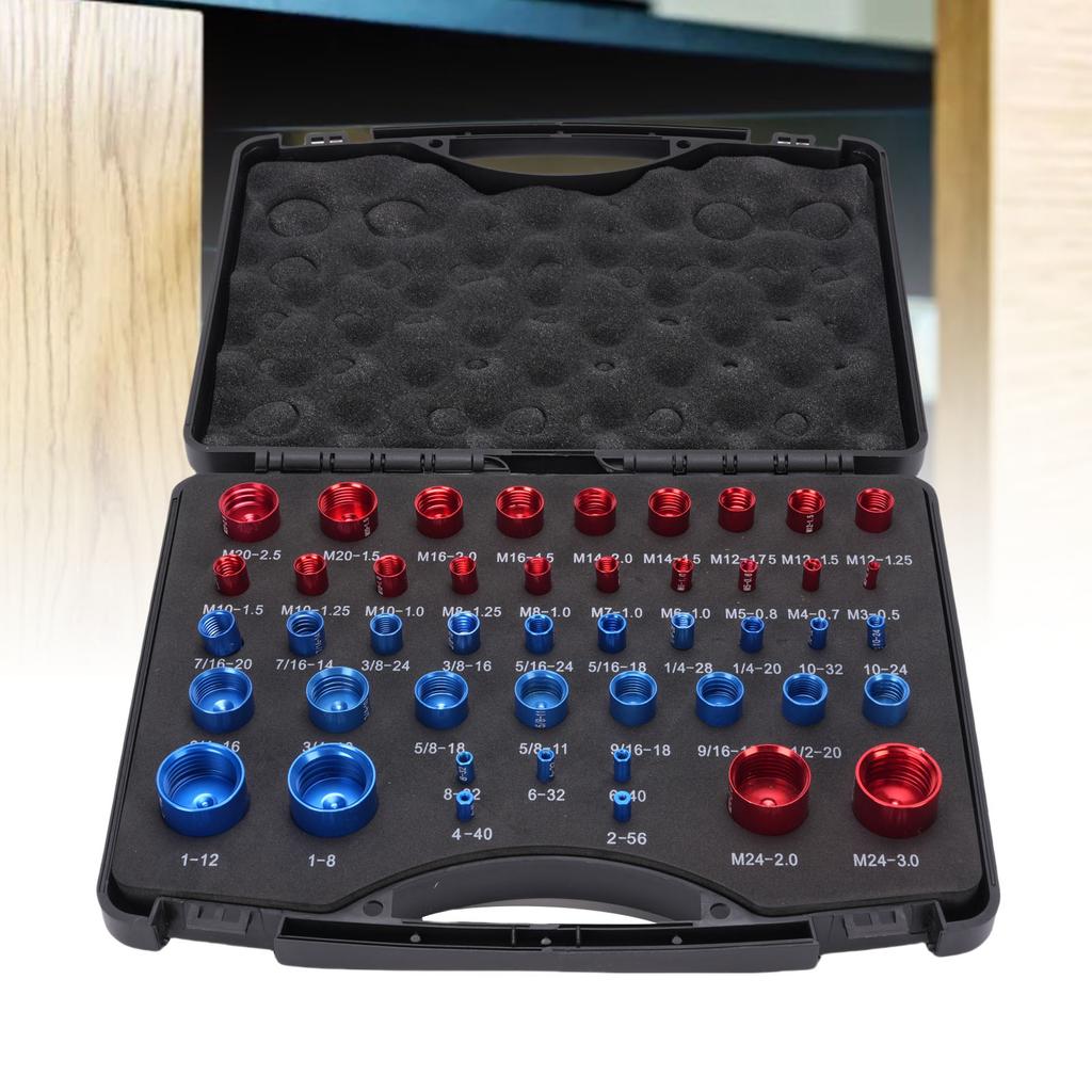 Набор резьбовых калибров для проверки резьбы, имперский и метрический, для механических работ и домашних проектов