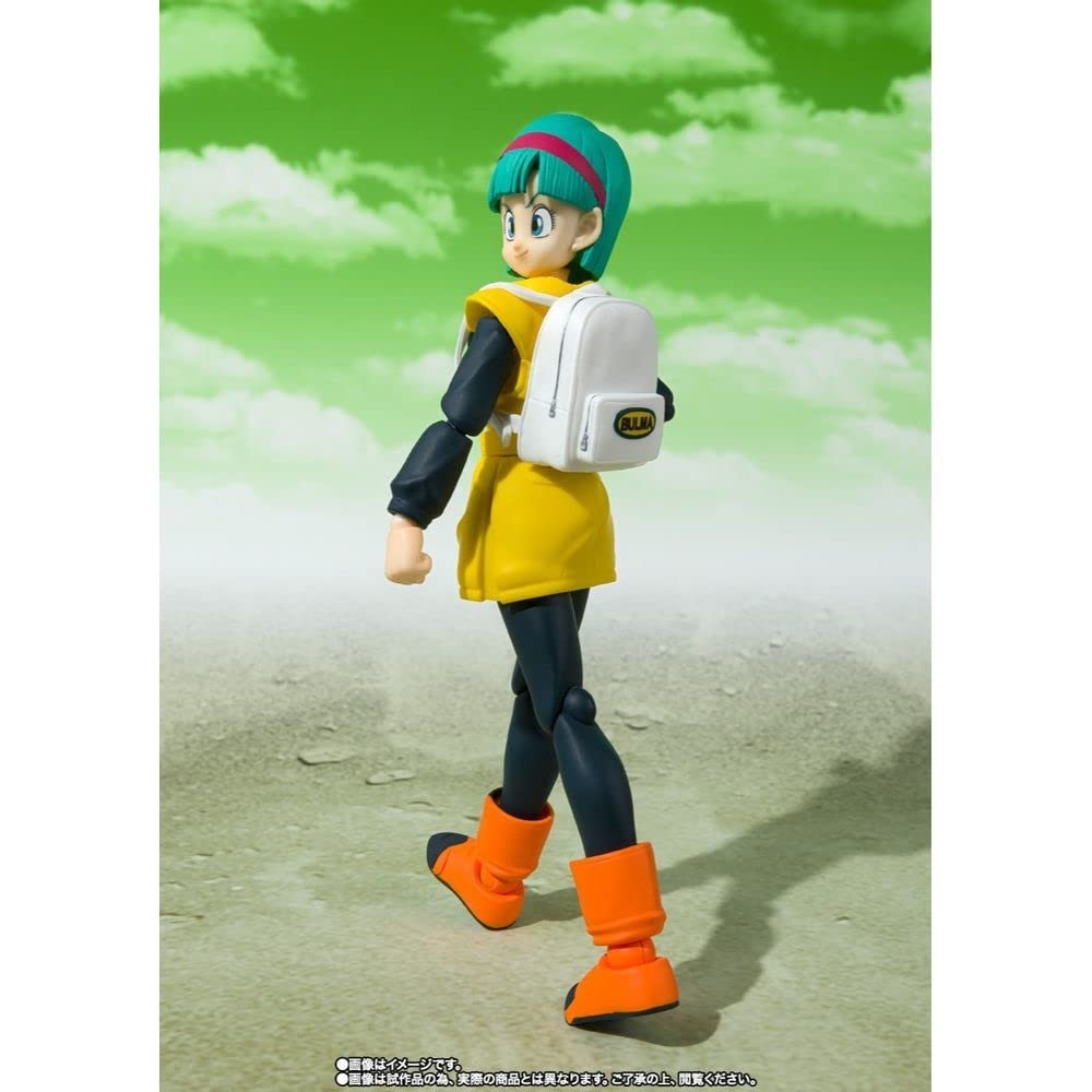 Bandai Dragon Ball Z Figuarts Bulma Journey to Namek 16cm Multicolor 196639 S.H.