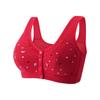 Ultra-Thin Lace Front Buckle Comfort Bra for Middle-Aged & Elderly Women