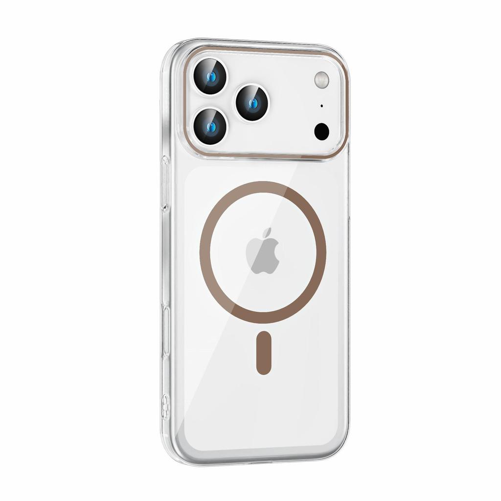 Для iPhone 17 Air Чехол для телефона Прозрачный ПК Жесткий чехол Магнитная адсорбция Apple 16 Pro Все включено Защитный чехол от падений 15