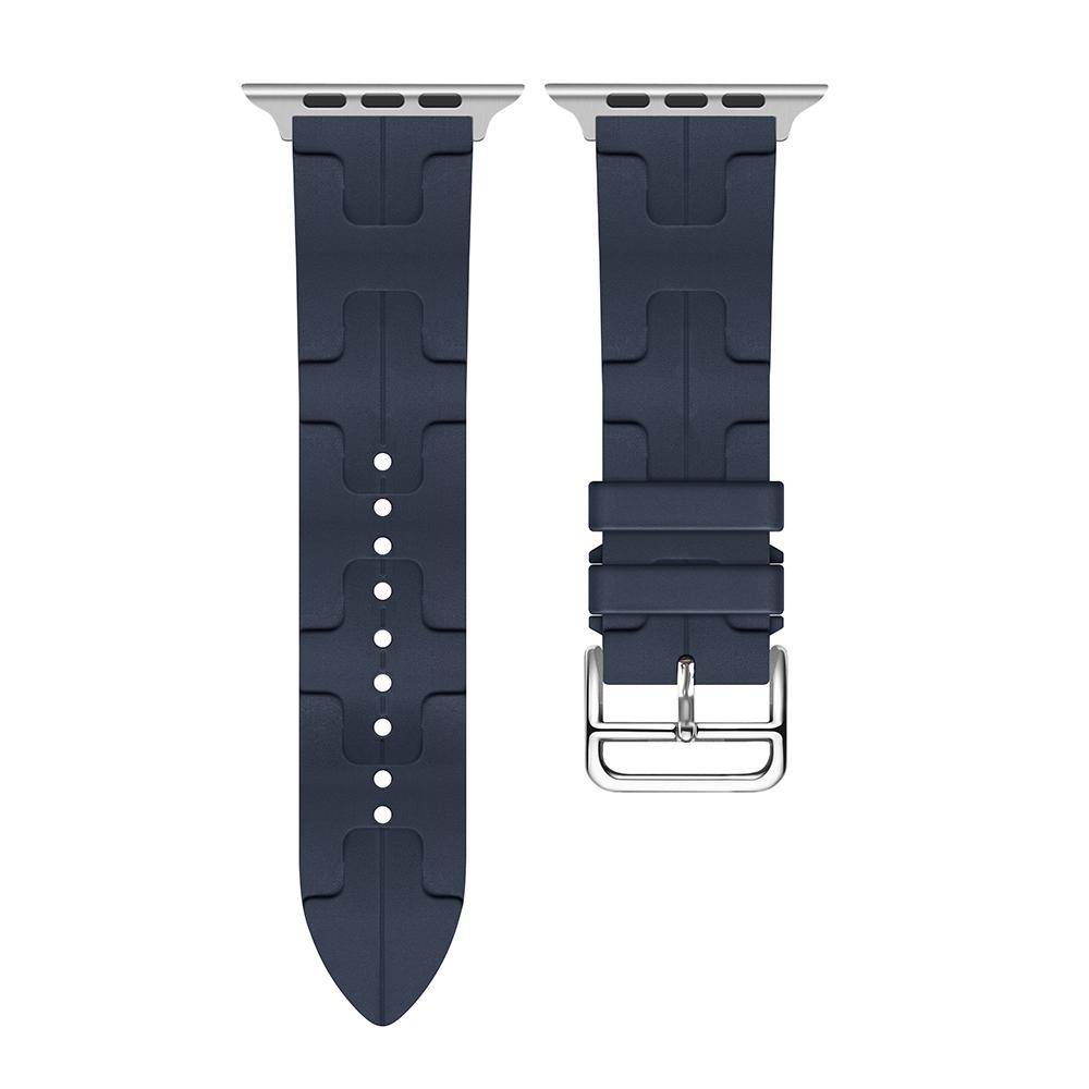 Новый ремешок Kilim Single Tour для Apple Watch Band 44 мм 40 мм 49 мм 45 мм 41 мм Силиконовый браслет iwatch series 9 se 3 7 8 ultra 2 10