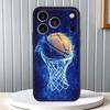 Спортивный баскетбол крутой Для Apple iPhone 17 16 16E 15 14 13 12 11 Pro Max Plus Черный Мягкий Силиконовый Чехол для Телефона
