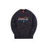 Kith X Coca-Cola Striped Crewneck Black Unisex Tops KH2525-100