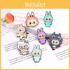 Labubu Cartoon Brooch Alloy Pin For Clothing And Bags Perfect Gift For Anime Fans