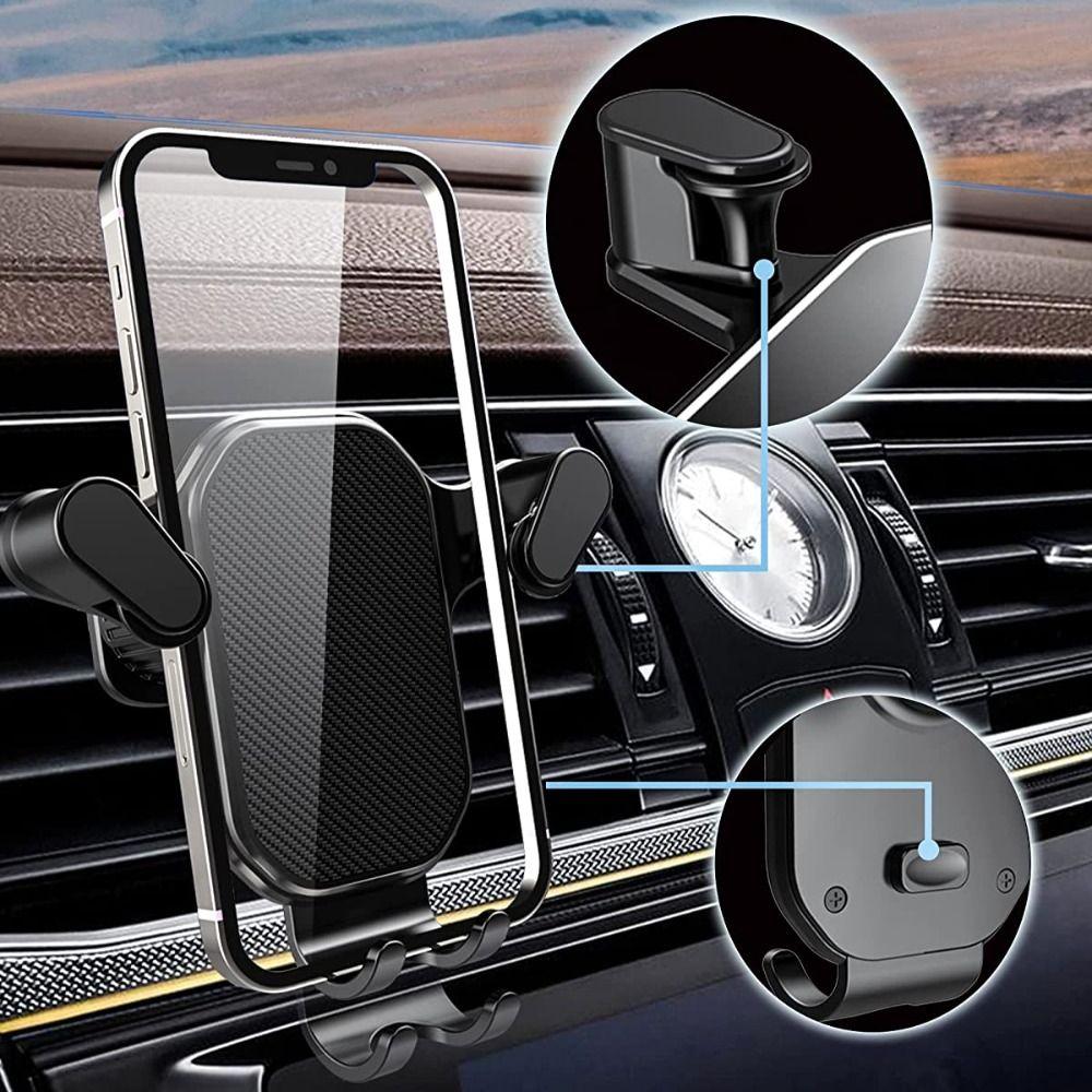 Stand Bracket CellPhone Air Vent Mount Gravity Auto Phone Holder Car Phone Holder Clip