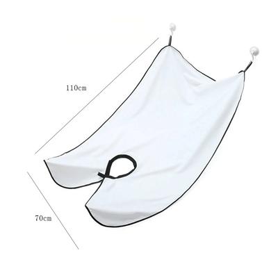 Мужской фартук для бритья, накидка для бороды, нагрудник для ухода за лицом, бритвенные волосы, взрослые нагрудники, чистка бритвы, парикмахерский подарок для мужчины, чистый фартук