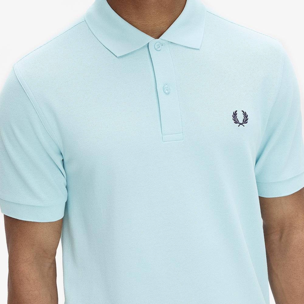 FRED PERRY [M6000] Plain Fred Perry Shirt - Volboy Blue/Dark Air Force Afpm2616000-97A