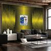 BARROWA FC Wall Tapestry Aesthetic Wall Hanging Printed Fabric Blanket Decorative Tapestries for Bedroom Living Room Home Decor