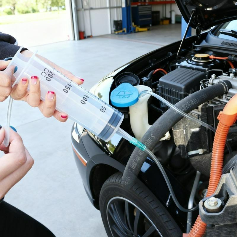 Набор для прокачки тормозов мотоцикла Шприц для прокачки тормозного суппорта Инструмент для гидравлических дисковых тормозов Универсальный для Honda Yamaha Kawasaki Suzuki