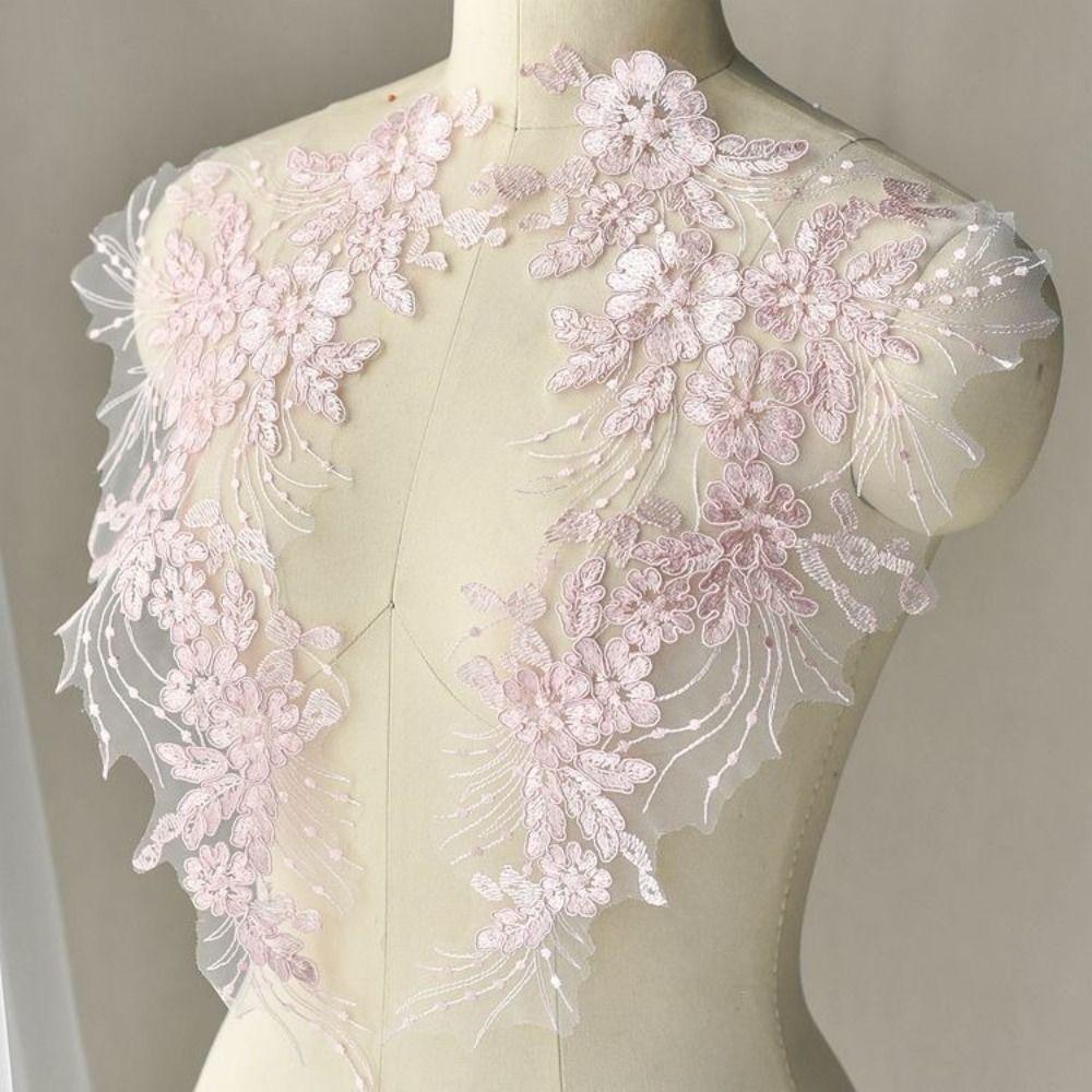 3D Sequined Embroidery Patches DIY Iron on Patches Sequins Patches Classic Fashion Dresses