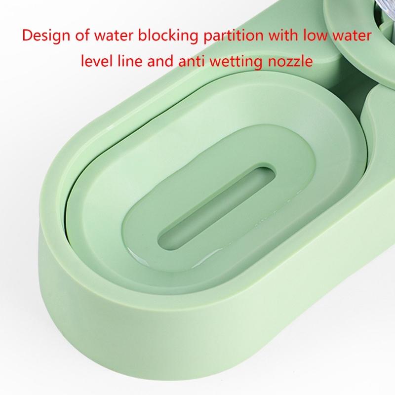 Автоматические кормушки для маленьких собак, 18 унций, диспенсер для воды в клетке, фонтанчики для воды, миска для мелких животных