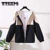 Спецодежда, куртка для девочек, весенне-осенний студенческий стиль, свободная короткая куртка в корейском стиле, повседневная одежда, спортивная куртка