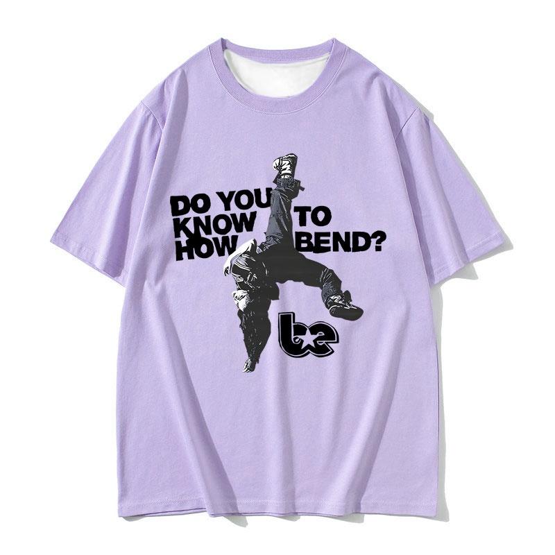 Eilish Me Billie Hit Hard And Soft Do You Know To How Bend Print Tshirts Men Women Fashion Pop Music T Shirts Oversized Tshirt
