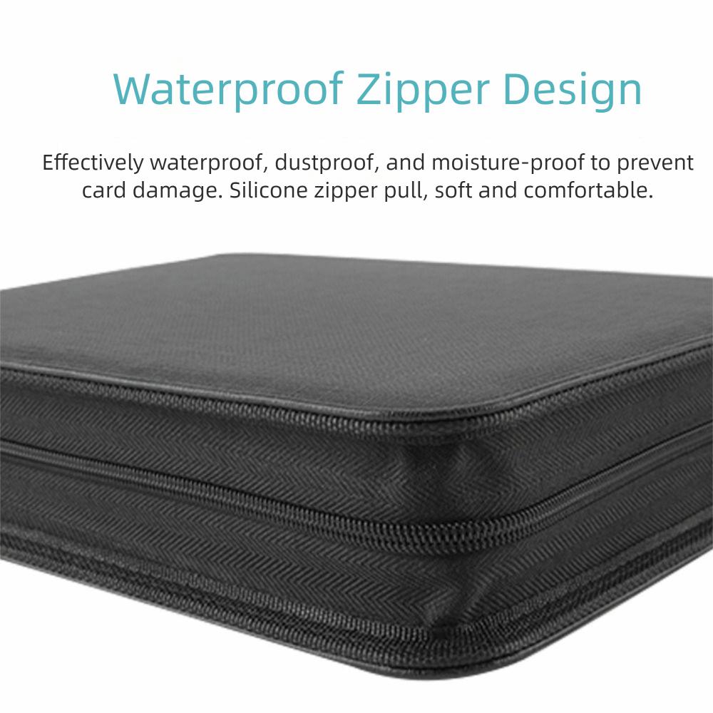 4 Pocket Toploader Binder 112 Toploaders Game Card Album Game Card Collector  For Trading Cards