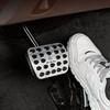 MEA4   Non-Slip Pedal Covers Aluminum Brake Accelerator Foot Pedal Interior Refit Parts For Mercedes Benz A B C E S GLC GLE GLS CLS GLB