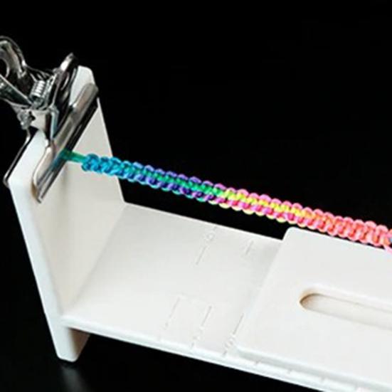 Регулируемый станок для плетения браслетов, рама для плетения браслетов, станок для ручного вязания браслетов своими руками для начинающих, для изготовления браслетов, шнурков, брелоков