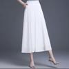Привлеките внимание окружающих этой потрясающей белой шифоновой макси-юбкой для женщин с высокой талией и расклешенным кроем