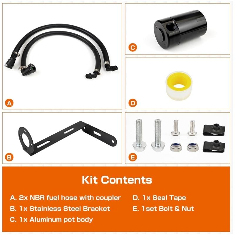Высокоэффективный маслоуловитель может установить Прочный алюминиевый маслоотделитель Улучшает характеристики двигателя для автомобилей