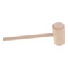 GALPADA Leatherworking Hammer, Versatile Wooden Hammer for Leather and Woodworking Projects