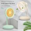 4000mAh Desktop Mini Fan Usb Rechargeable Rotating Fan High Quality Small Fan  Desktop
