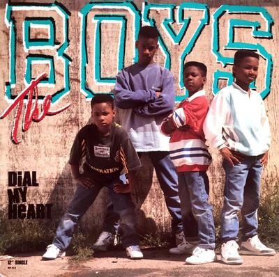 12-дюймовая пластинка BOYS - Dial My Heart MOT4614 Motown 1988 US Rap & Hip-Hop/R&B Б/у