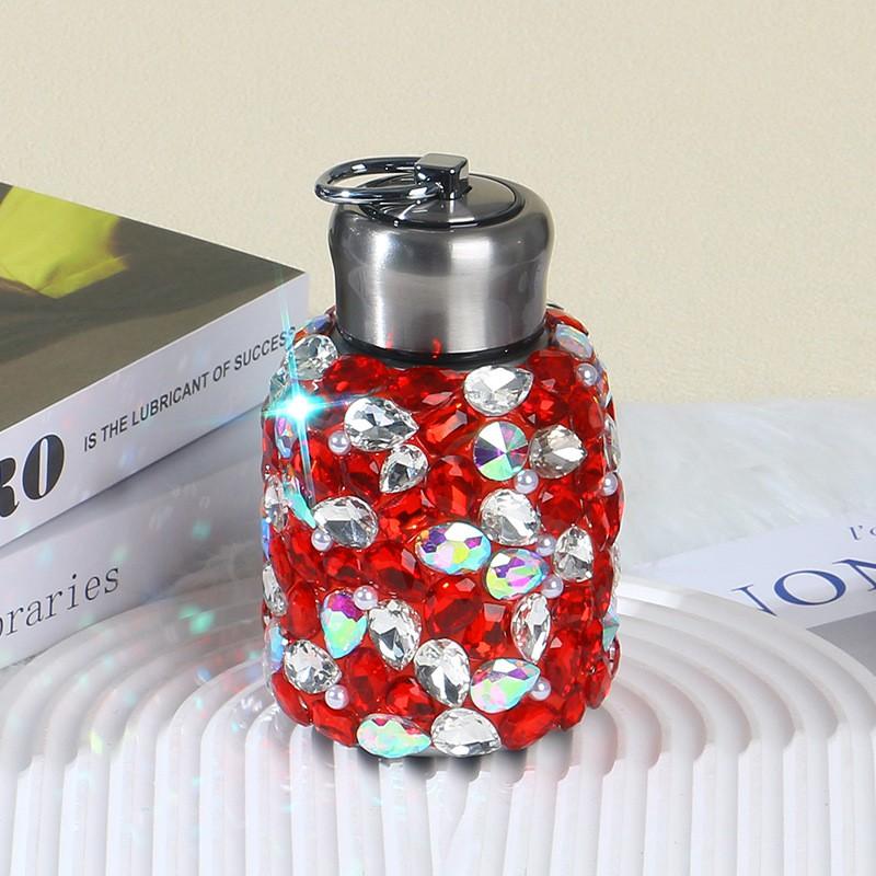 Stainless Steel Vacuum Insulated Travel Mug With Handle Shoulder Strap Large Capacity Leakproof Beverage Cup Office Car
