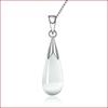 Подвеска Weihua Moonstone Cat's Eye Teardrop с корейским посеребренным женским натуральным кристаллом
