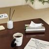 Stainless Steel Tissue Case Mirror Surface Napkin Box Elegant Mirror Napkin Holder  Kitchen Use