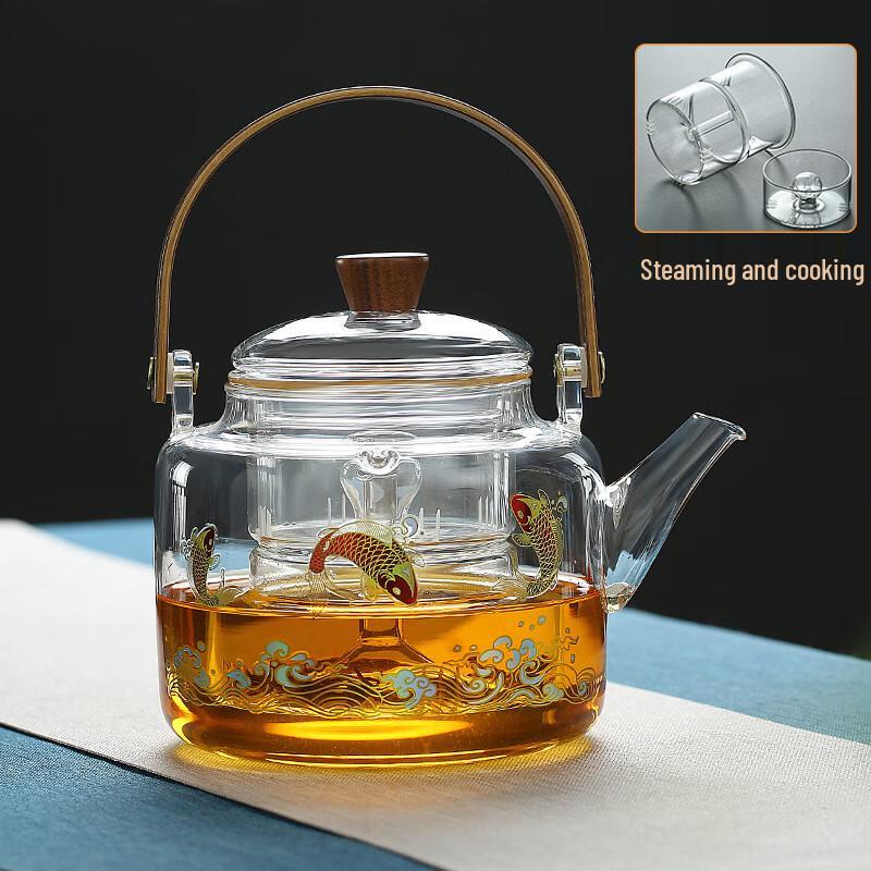 Chaxun Glass Teapot with Beam Handle