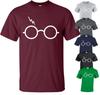 Lightning Glasses T-shirt Not Leviosa Potter Scar Magic Harry Unisex Pop Top Tee
