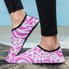 Модные женские и мужские босоножки для воды с леопардовым принтом, пляжная обувь, быстросохнущие походные спортивные сандалии, повседневные тренировочные туфли, легкие сандалии 46