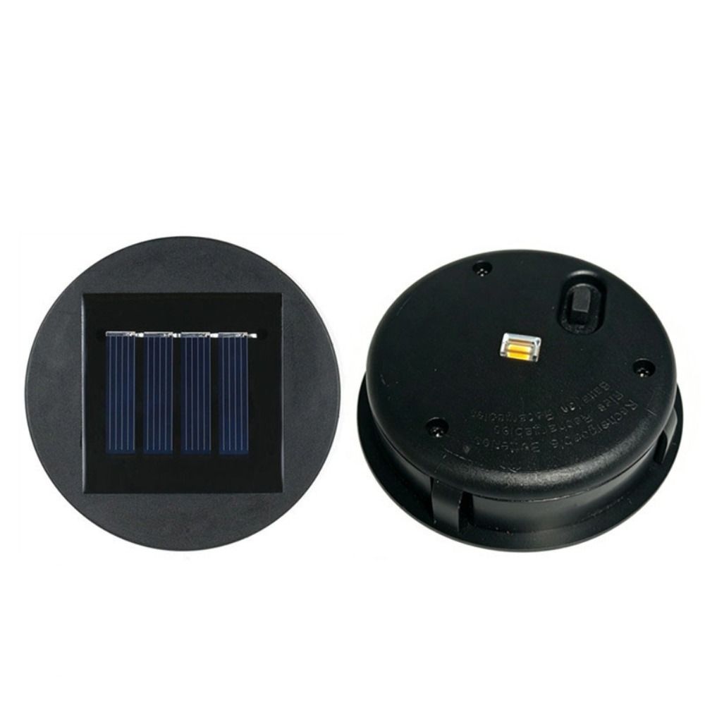 Waterproof Solar Light Lid Hollow Pattern Solar Lamp Shade For Outdoor Hanging Lights