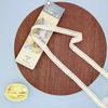 Водорастворимое Хлопковое Кружево для Вышивки Абрикосовая Лента DIY Украшение для Одежды Подол Юбки с Тканевой Полоской Аксессуары
