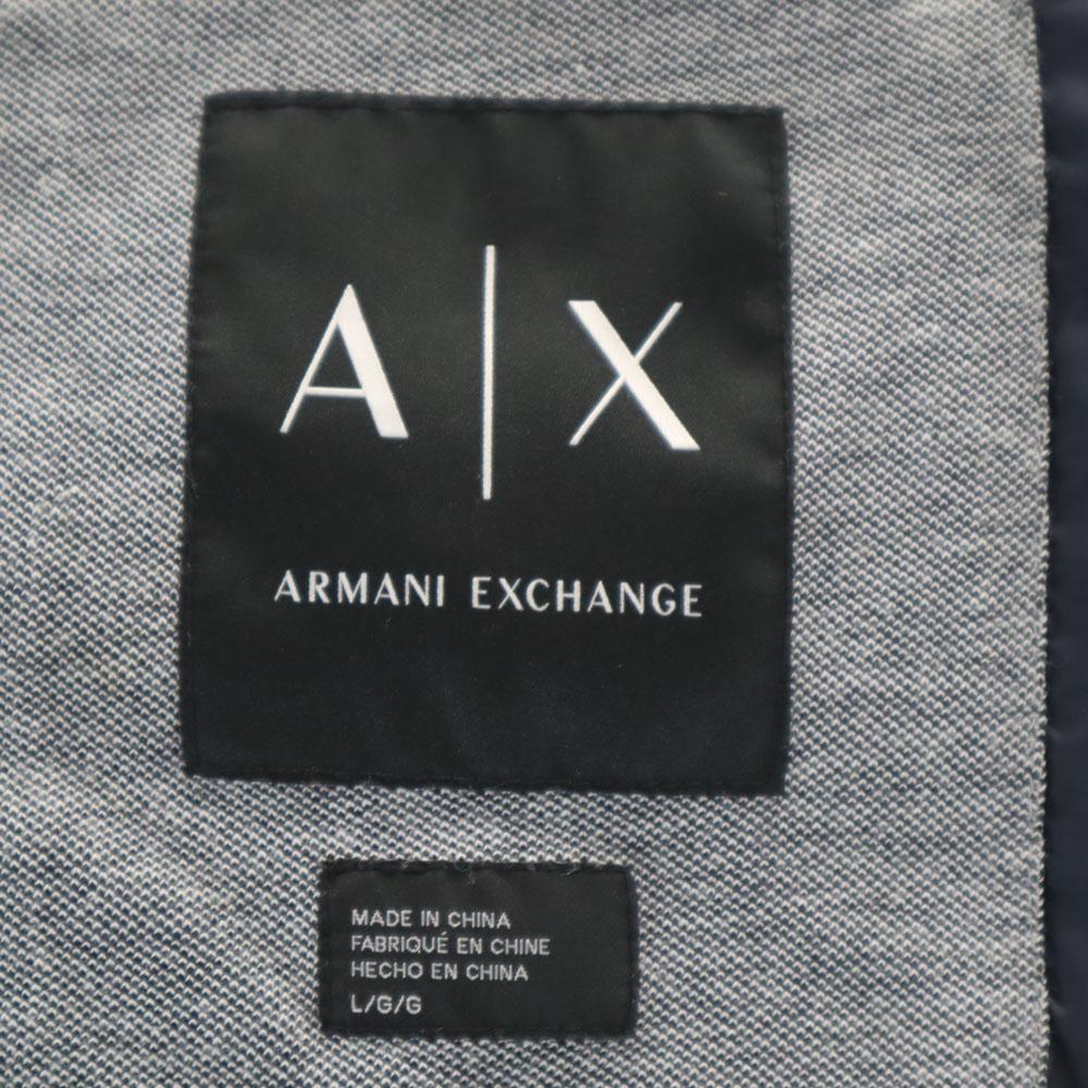 Armani Exchange Пальто с капюшоном L Темно-синий Мужской Б/У