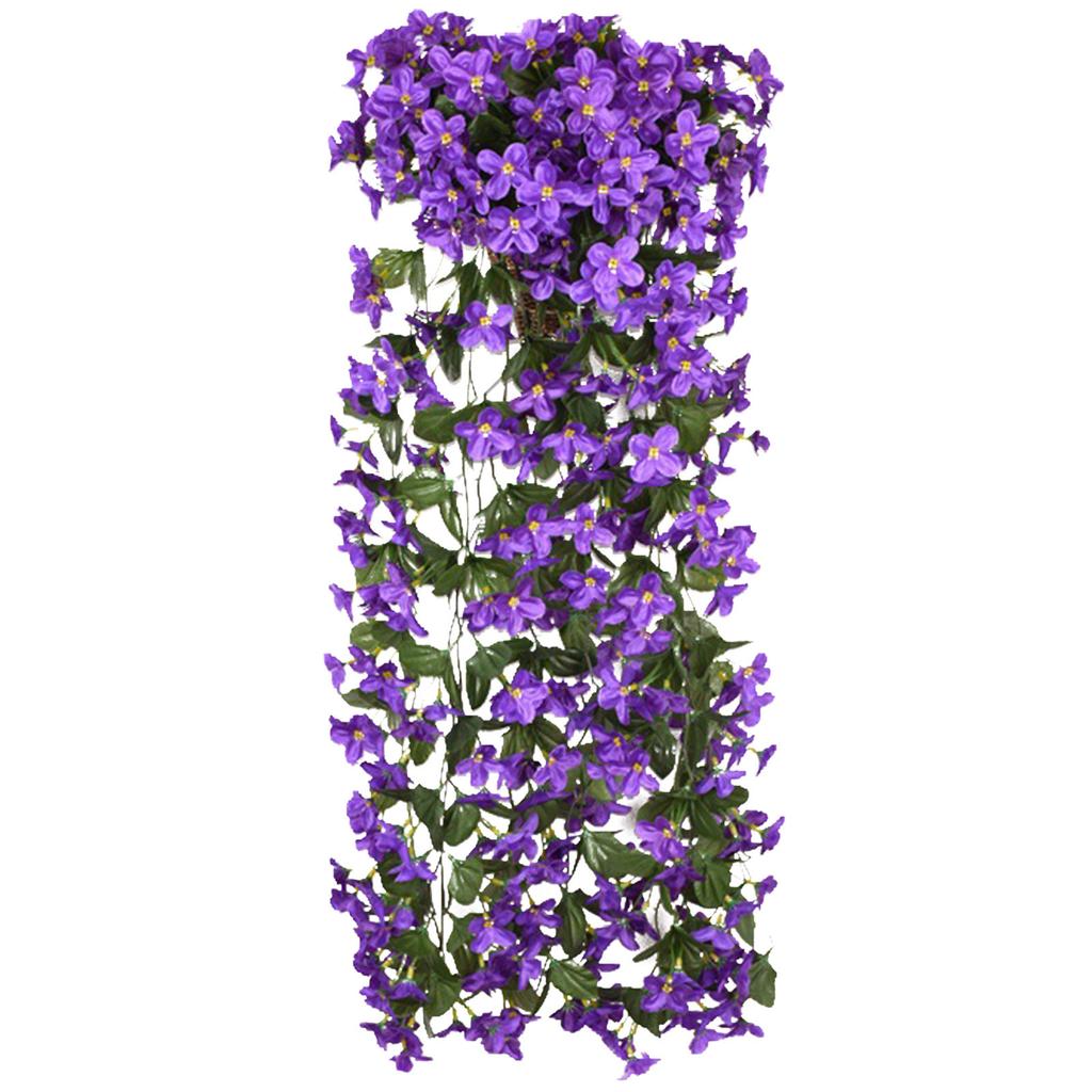 Искусственные растения, подвесные искусственные цветы, листья, виноградные лозы, садовые украшения