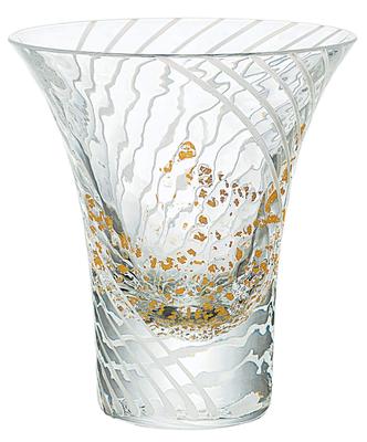 Стеклянная кружка Toyo Sasaki Edo Glass Yachiyo Kiln Cup Yukimi Sake 85 мл Сделано в Японии Стеклянная кружка для саке Стеклянная кружка для саке Подарок Подарок Уважение к пожилым