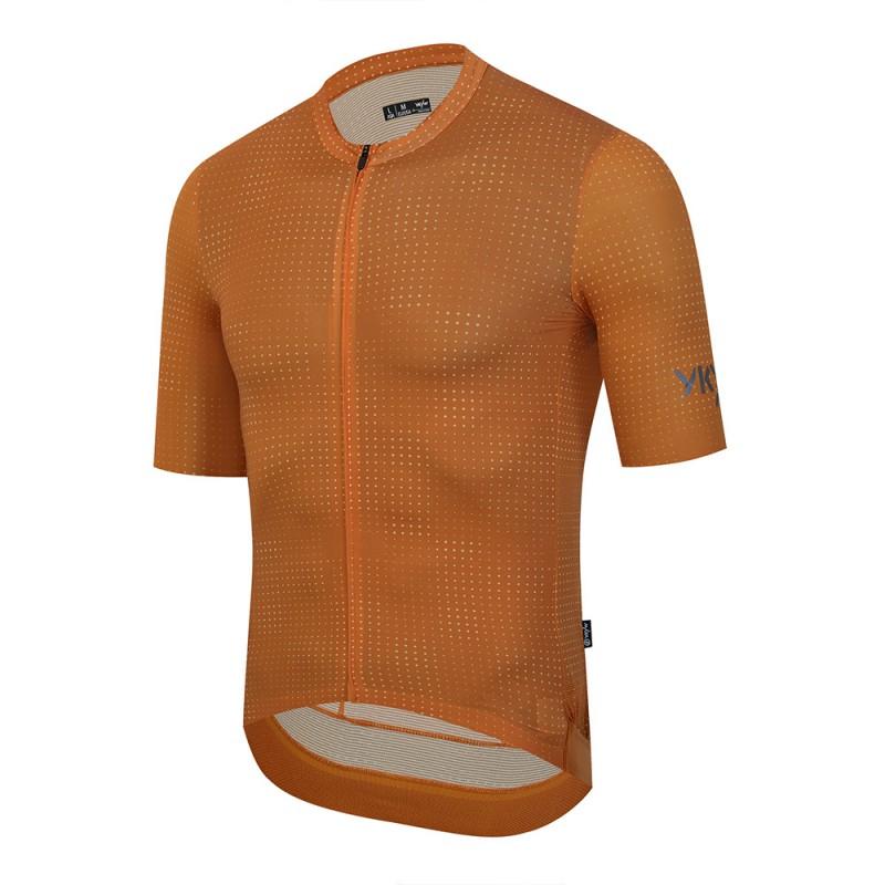 Mens Cycling Short Sleeve Jersey Breathable Quick-Dry Star Print Bike Sport Top Base Layer