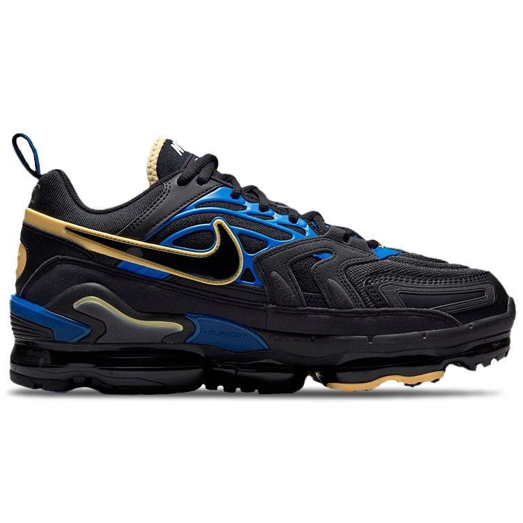 Nike Air VaporMax EVO Black Hyper Cobalt Men Sneakers Chamois White CZ1924-001