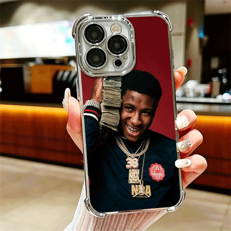 Мягкий чехол для телефона рэпера YoungBoy для iPhone 15 16 17 Air 14 Pro Max 16E Plus 13 12 Mini Покрытие Анти-падение Fundas