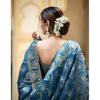 Latest New Collation Disigner Saree for Women, ,Blouse (Need To Be Stitched As Per Size And Fit)