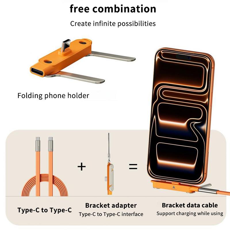 240W High Speed Mobile Phone Charging Stand No Blocking Design Foldable for Travel Business Desktop Office Daily Use