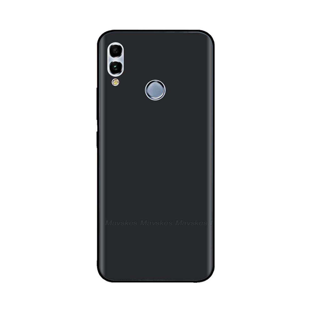 Для Huawei P Smart 2019 6.21" Мягкий Черный Силиконовый Чехол-Задняя Крышка для Телефона Для Huawei P Smart 2019 POT-LX1 POT-LX3 POT LX1 Чехол-Сумка