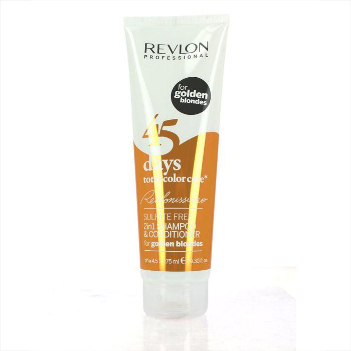 Revlon Revlonissimo 45 Days Conditioning Shampoo Golden Blondes 275ml